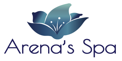 Logo de Arena’s Spa, centro de relajación y bienestar en Bogotá, Colombia.